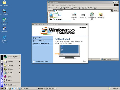 Windows 2000 Professional ͼ0
