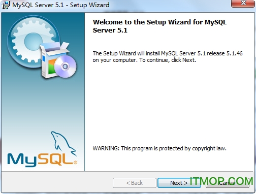 mysql server  v5.1.46 Final For Windows 安装版(x64) 0