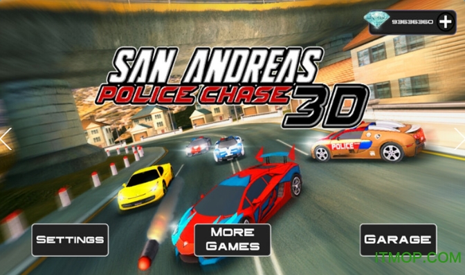 san andreas police chase3d ͼ2