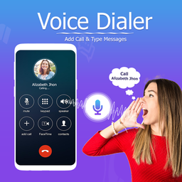 美女来电语音报号voice call dialer