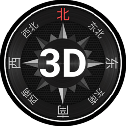 3D指北针compass