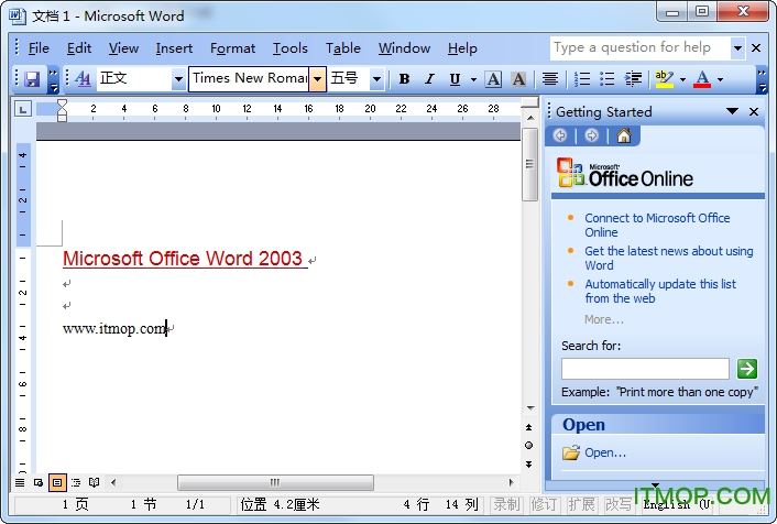 Microsoft Office Word 2003칫 ͼ0