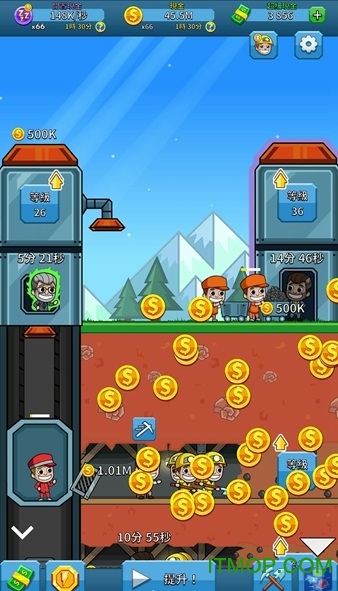 ɿ֮ڹ޳ƱIdle Miner Tycoon ͼ0