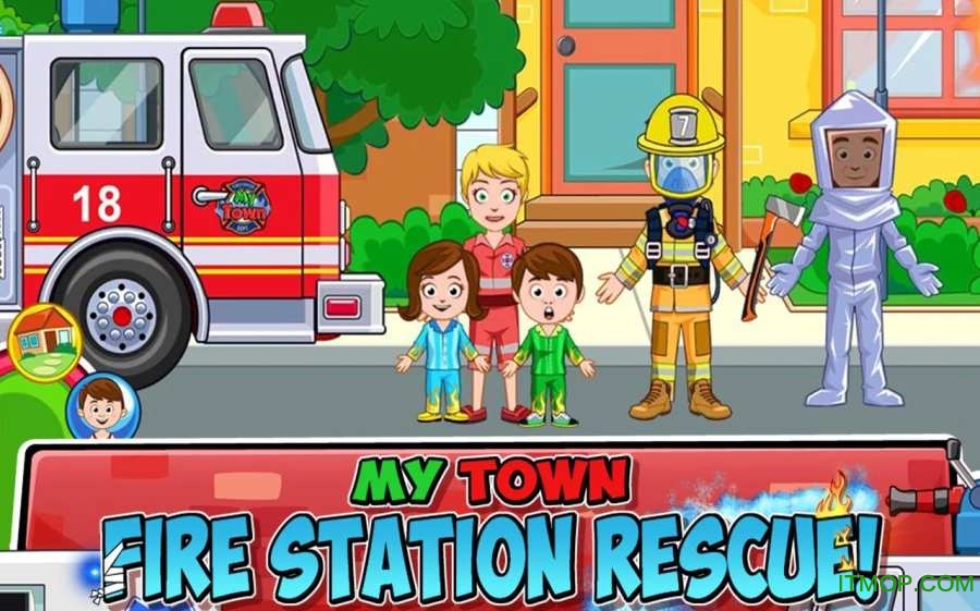 ҵСվԮ(My Town Fire Station Rescue) v1.1 ׿ 2