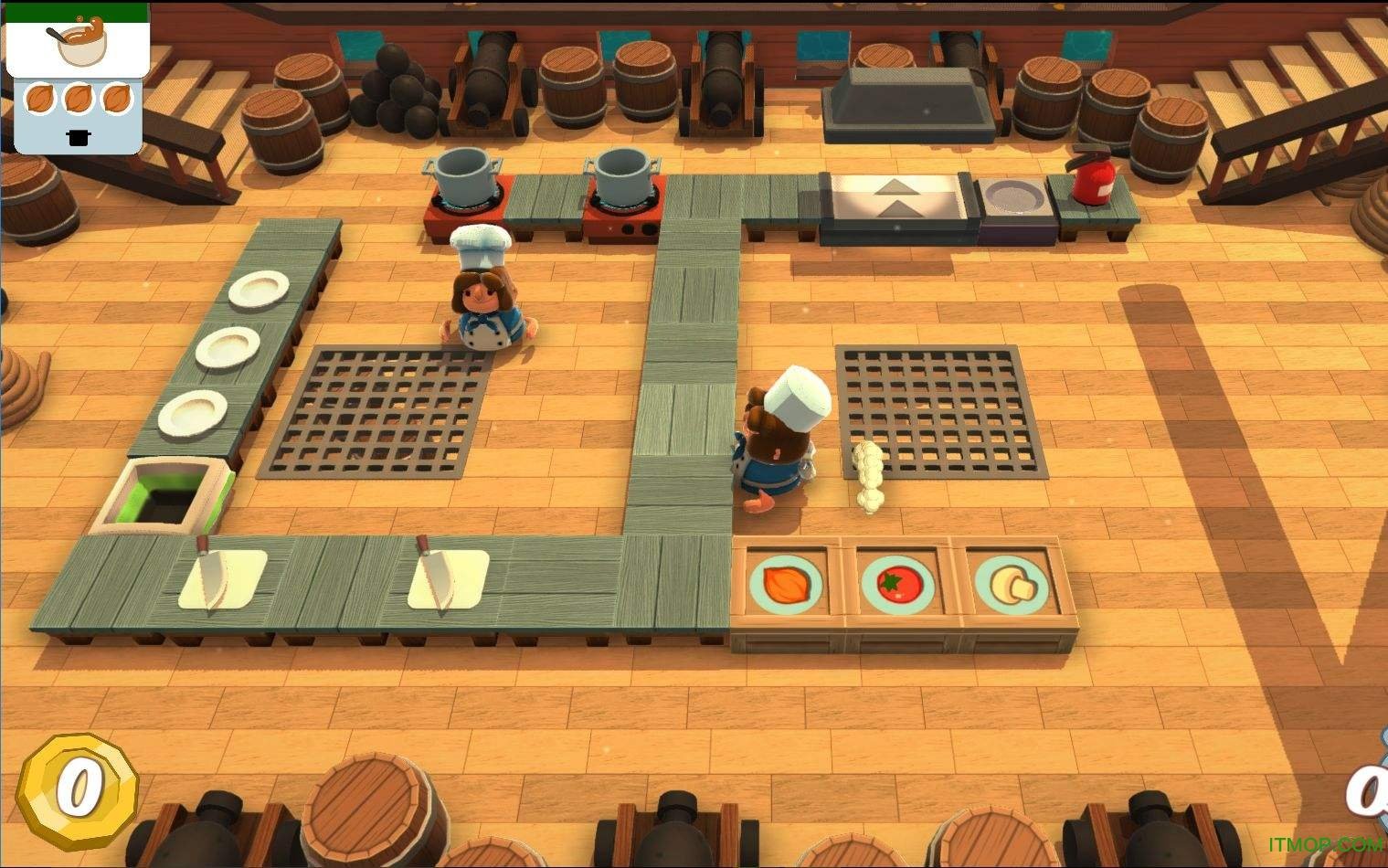 煮糊了中文破解版(Overcooked)下载 v20180623 免安装未加密版0