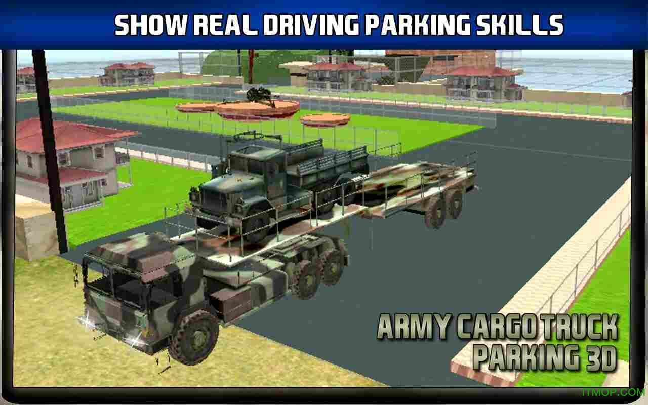 ½ʿ˾3Dؿ(Army Cargo Trucks Parking 3D) ͼ2