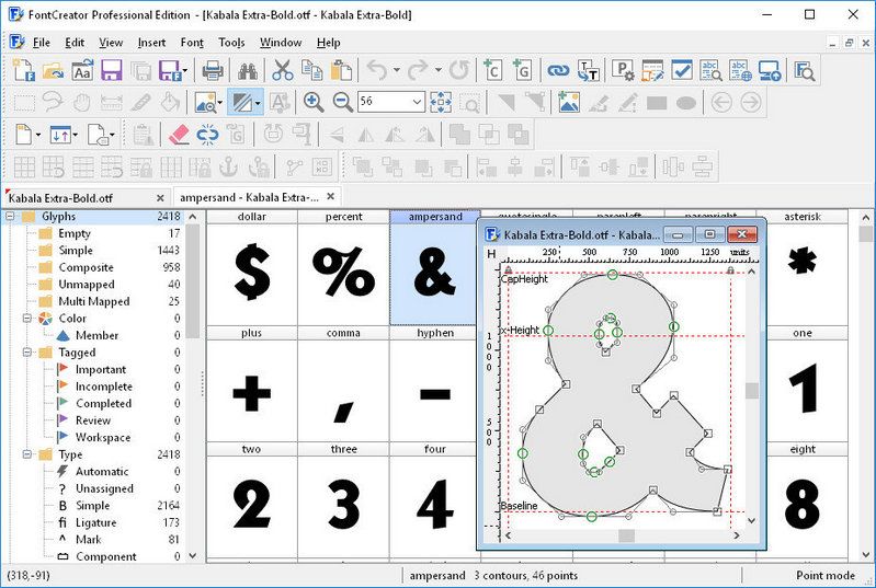 FontCreator Professional(༭) ͼ0