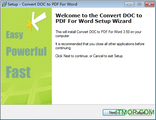 Convert DOC to PDF For Word((chung)pdfļ) v3.50 ٷ 0