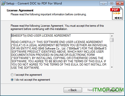 Convert DOC to PDF For Word