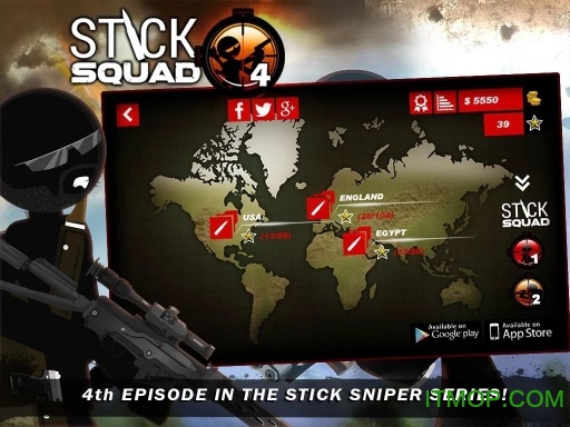˾ѻ4(Stick Squad 4) v1.2.7 ׿ 1