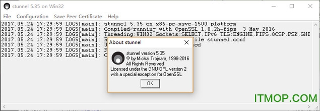 Stunnel辅助软件(传输加密软件) l5.68 官方版 1