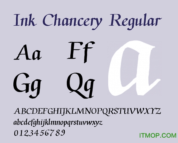 Ink Chancery Regular v6.00 免费版