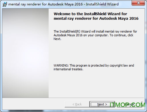 installing mental ray for maya 2016