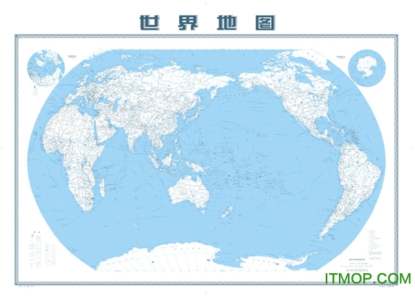 世界地形图超清可放大