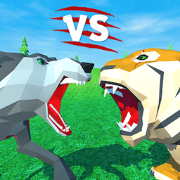 狼vs老虎模拟器游戏(Wolf vs Tiger Simulator: Wild Animals 3D)