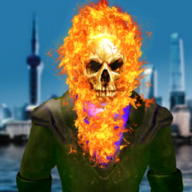 幽灵火骷髅内购破解版(Ghost Fire Skull Superhero)