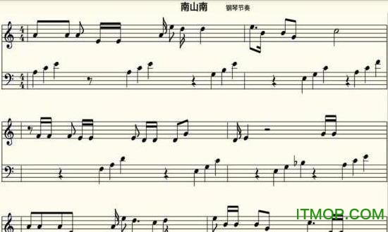 偷功钢琴曲谱_偷功曲谱(3)