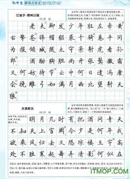 钢笔练字简谱_钢笔字帖练字图片(2)