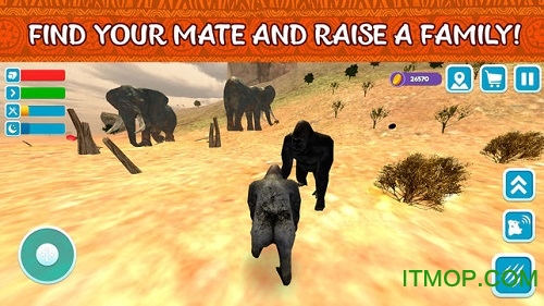 ҰģϷ(wild gorilla simulation) v4.0 ׿ 1