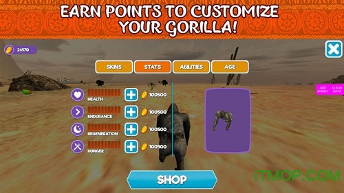 ҰģϷ(wild gorilla simulation) v4.0 ׿ 2