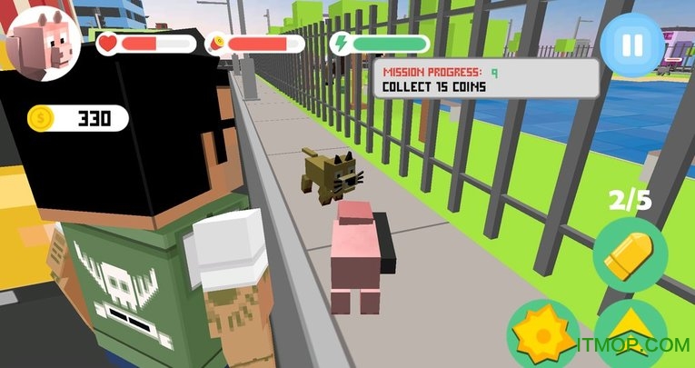 ģ(Blocky City Pig Simulator 3D) v1.02 ׿ 0