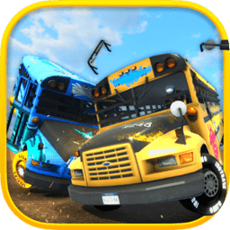 校车撞车大赛游戏(School Bus Demolition Derby)