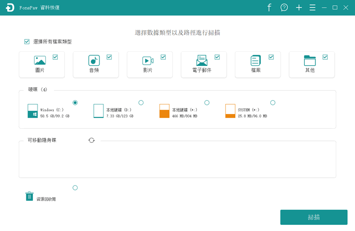 FonePaw Data Recoveryϻָ ͼ0