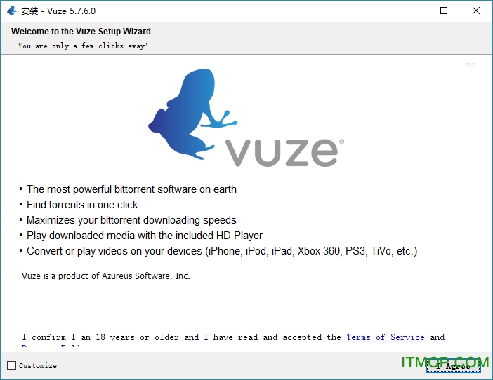 Azureus Vuze(btع) v5.7.6.0 Թٷװ 0