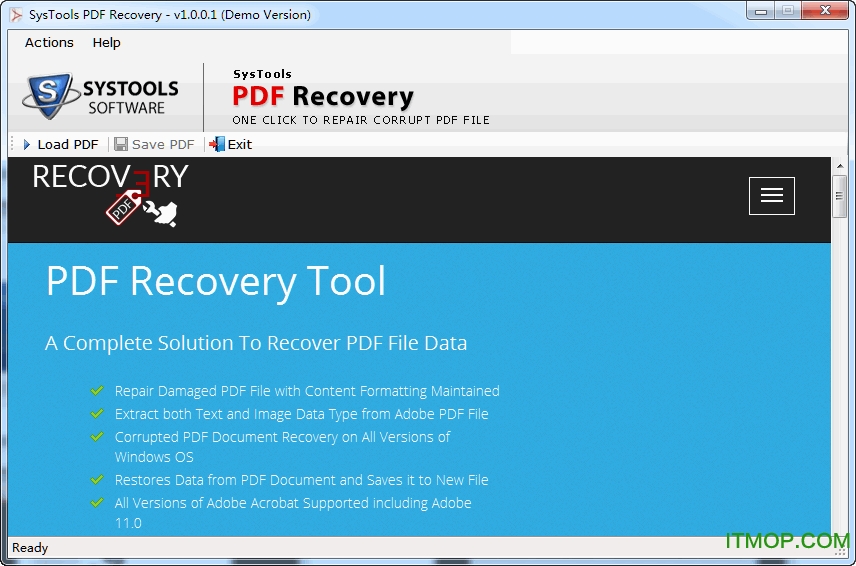 SysTools PDF Repair(PDFָ) ͼ0
