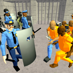 战斗模拟器监狱和警察无限金币版