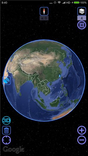 谷歌地图2021高清卫星地图手机版 安装截图