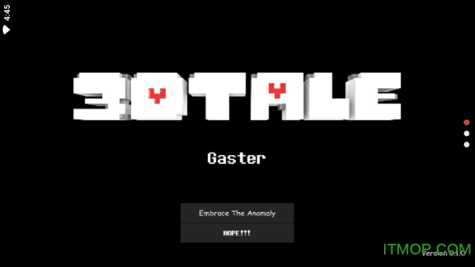 3dgսֻ(3dtale - gaster) v0.1.0 ׿ 2