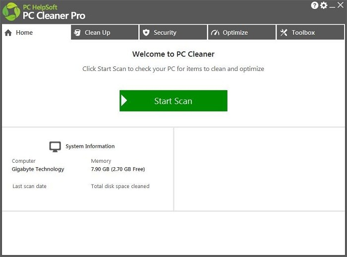PC Cleaner Platinum PortableЯ ͼ0