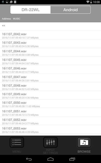 TASCAM DR CONTROL下载 v2.2.0 安卓版 2