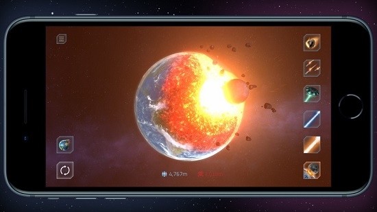 星球毁灭模拟器苹果版 v0.9 iPhone版 0