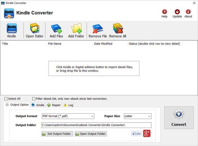 Kindle Converter(电子书格式转换器)下载 v3.21.7026.388 官方版 0
