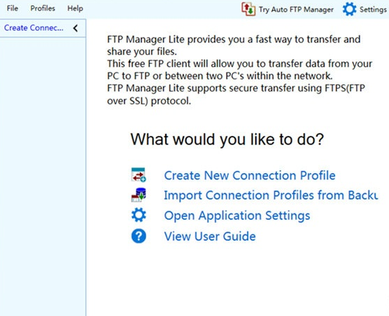FTP乤(FTP Manager Lite) ͼ0