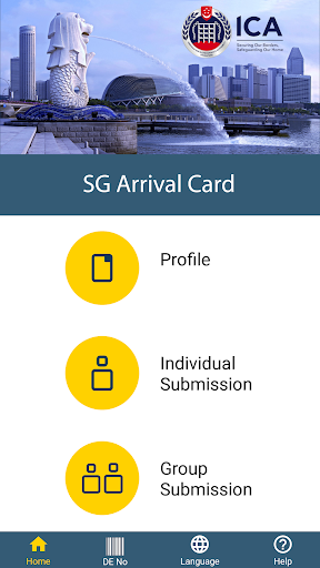 SG Arrival Card app ͼ0