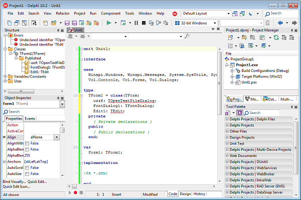 embarcadero delphi 10.2.3 v14.4 ٷ 1
