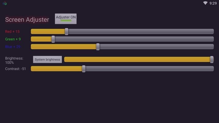 screen adjusterİ v1.86 ׿ 0