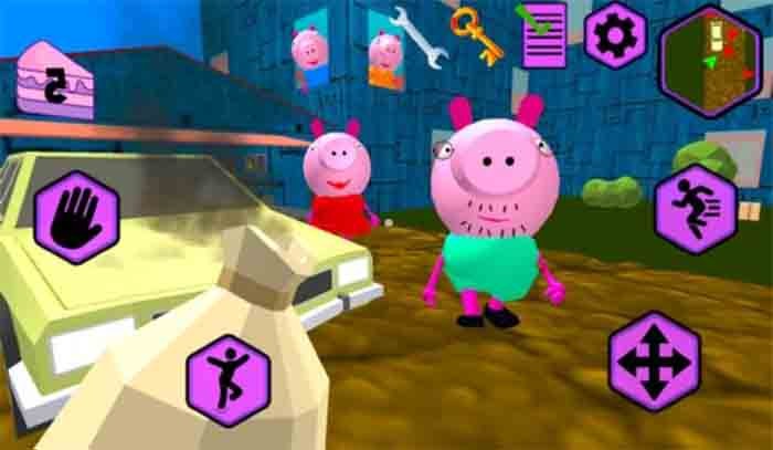 小猪邻居家庭逃生奥比屋3D游戏 v1.6 安卓版 2
