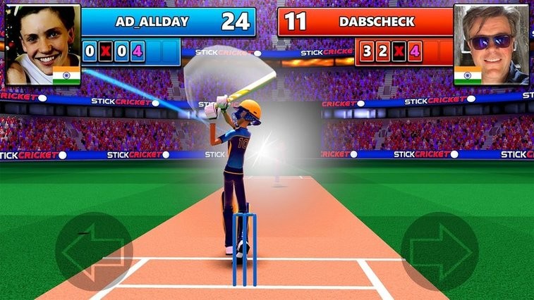 板球赛Stick Cricket Live截图