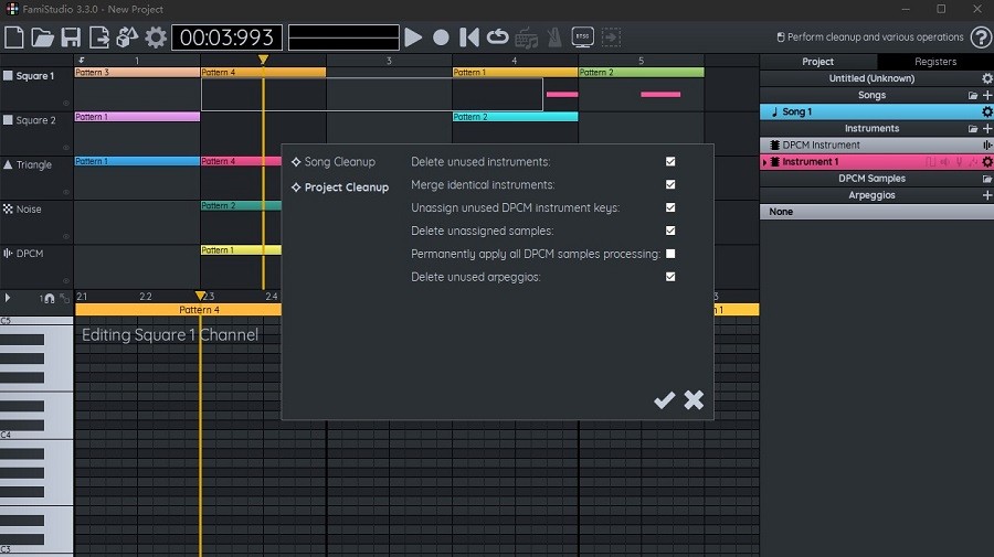 开源音乐编辑器FamiStudio v3.3.0 免费版 2
