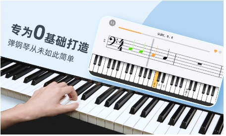 零基础学钢琴app(改名自学钢琴)