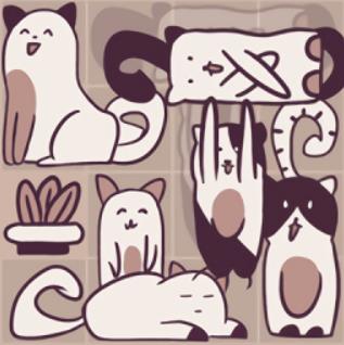 方块猫拼图(Block Cat Puzzle)