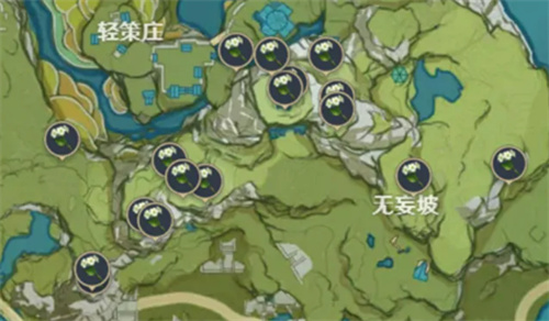 找到原神清心采集点的方法步骤-如何找到原神清心采集点