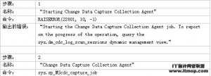 SQL 2008的变更数据捕获——跟踪可变部分