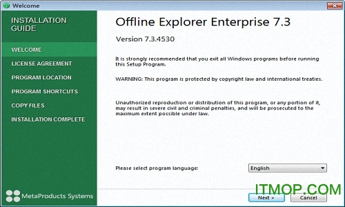 MetaProducts Offline Explorer Enterprise v7.6.0.4630 ٷװ 0