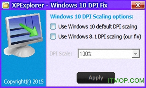 Windows10 DPI FIX(޸) v1.0 ɫ0