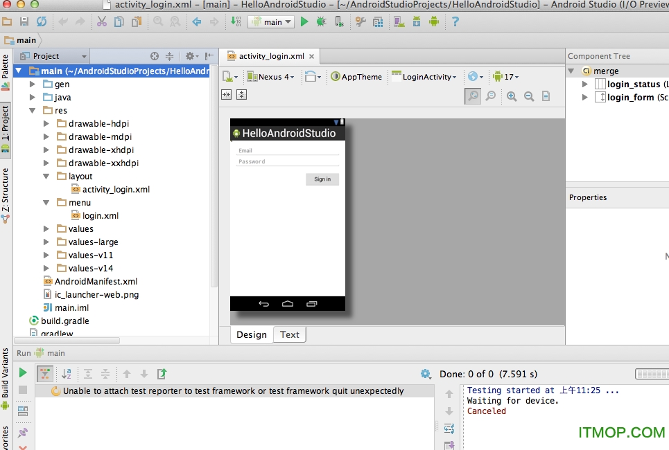 android studio 2.2 mac